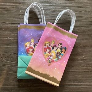 Princess Party Favor Bags - Pink and Purple